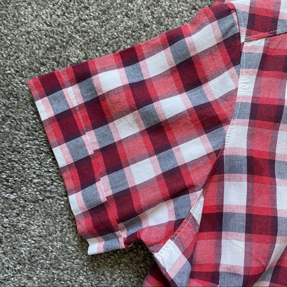 Columbia Wild Haven Short sleeve Plaid Women Shirt - Picture 8 of 13